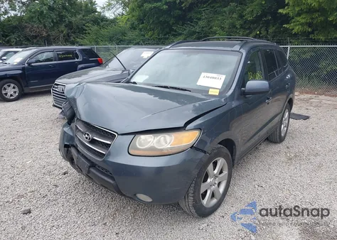 2007 Hyundai Santa Fe Limited/Se z USA, uszkodzony, nr VIN 5NMSH13E27H112291